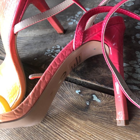 Mix No 6 Slingback Heels Size 7.5M - Picture 4 of 9